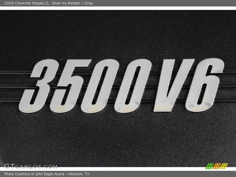 Silver Ice Metallic / Gray 2009 Chevrolet Impala LS
