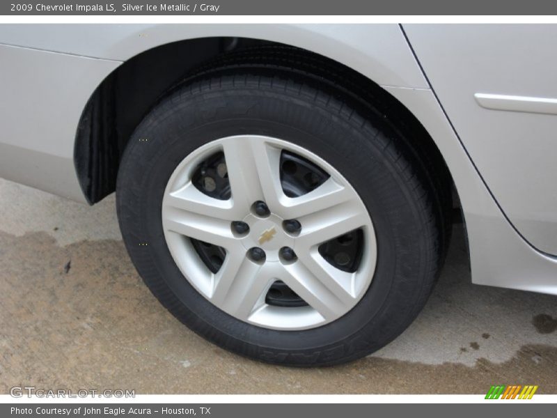 Silver Ice Metallic / Gray 2009 Chevrolet Impala LS