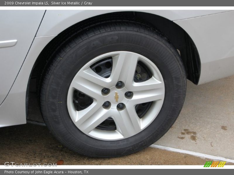 Silver Ice Metallic / Gray 2009 Chevrolet Impala LS