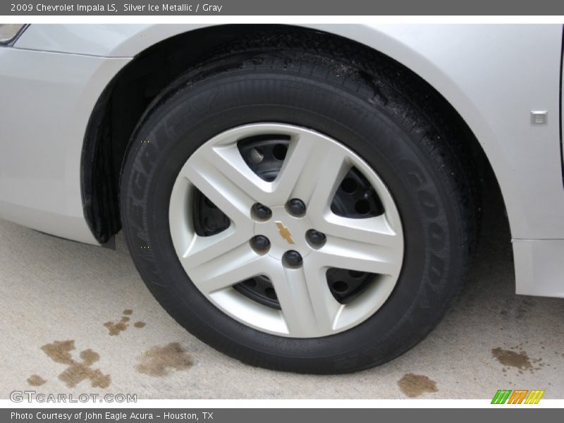Silver Ice Metallic / Gray 2009 Chevrolet Impala LS