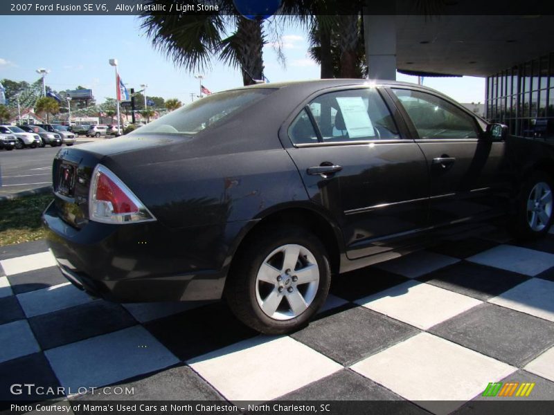 Alloy Metallic / Light Stone 2007 Ford Fusion SE V6