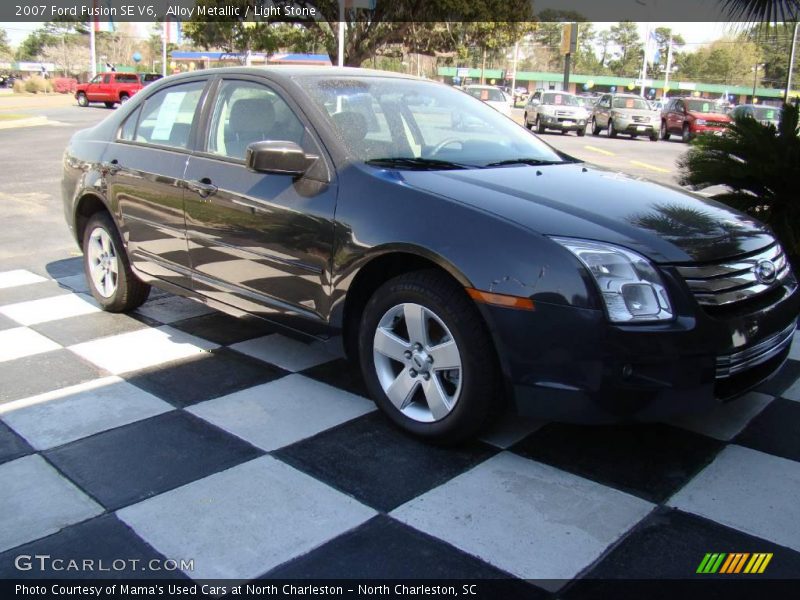Alloy Metallic / Light Stone 2007 Ford Fusion SE V6