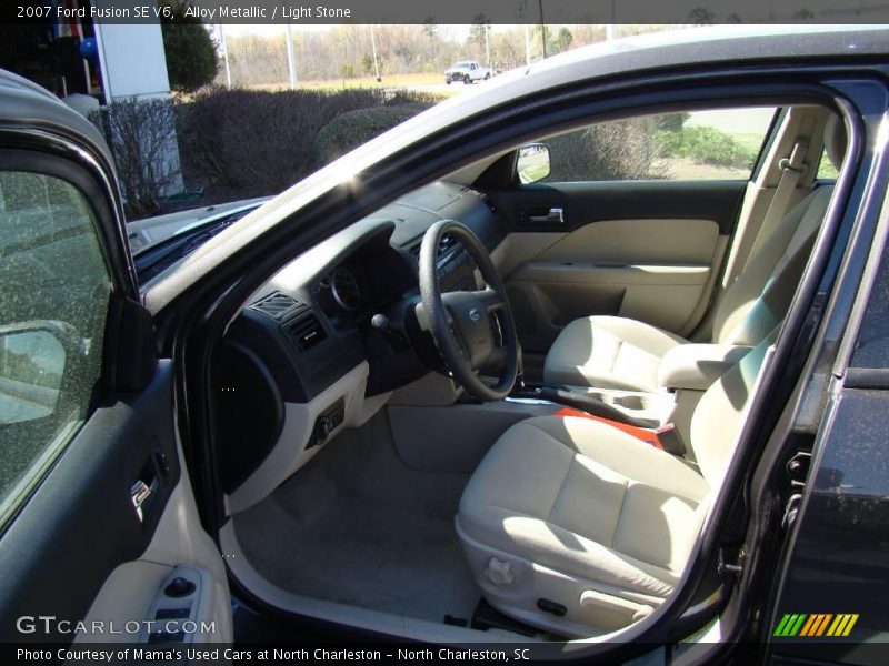 Alloy Metallic / Light Stone 2007 Ford Fusion SE V6