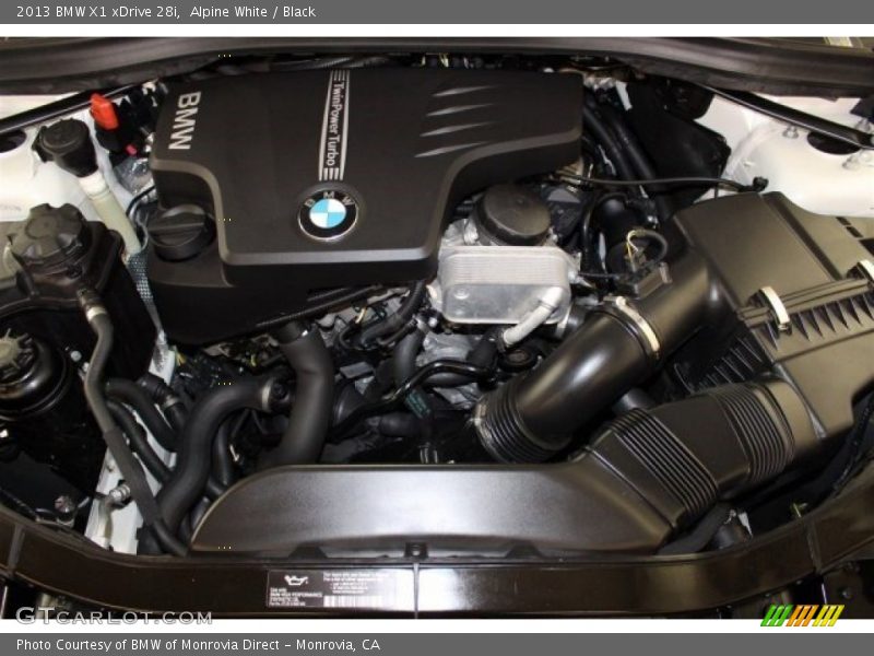 Alpine White / Black 2013 BMW X1 xDrive 28i