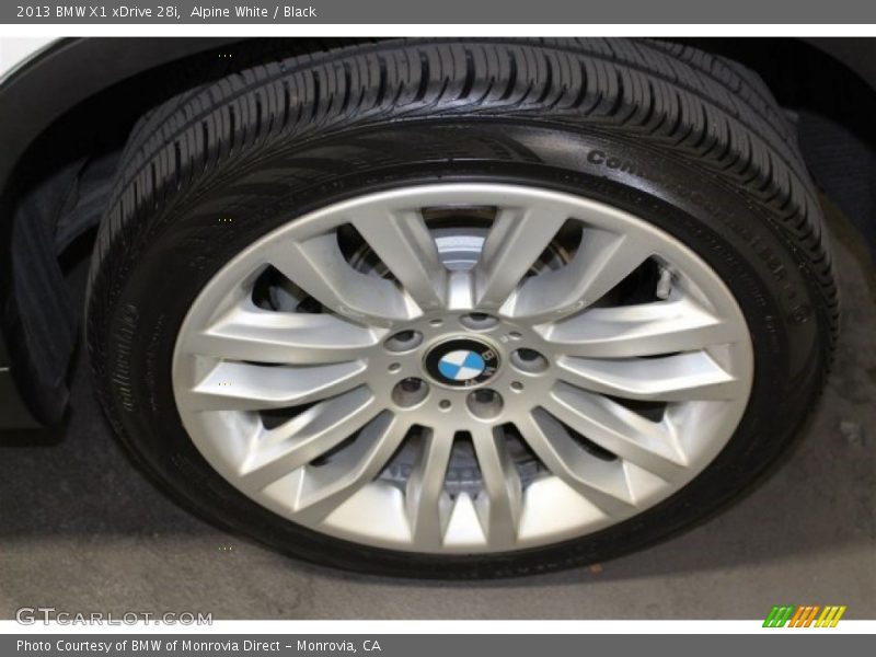 Alpine White / Black 2013 BMW X1 xDrive 28i