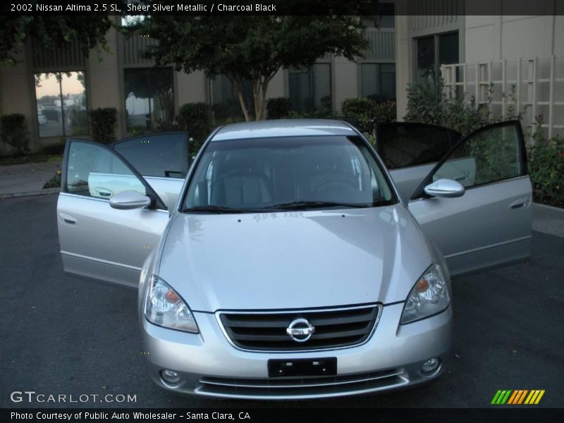 Sheer Silver Metallic / Charcoal Black 2002 Nissan Altima 2.5 SL