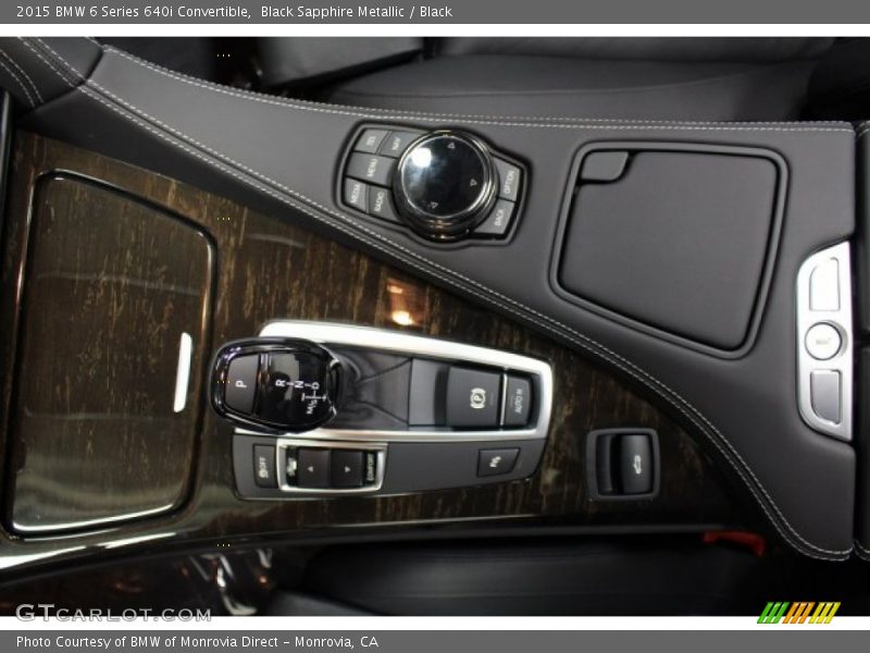 Black Sapphire Metallic / Black 2015 BMW 6 Series 640i Convertible