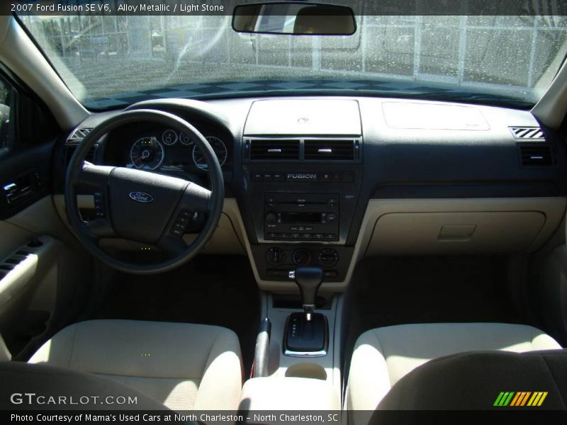 Alloy Metallic / Light Stone 2007 Ford Fusion SE V6