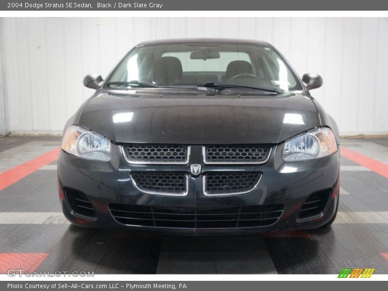 Black / Dark Slate Gray 2004 Dodge Stratus SE Sedan