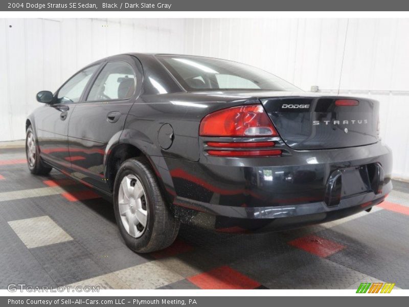 Black / Dark Slate Gray 2004 Dodge Stratus SE Sedan