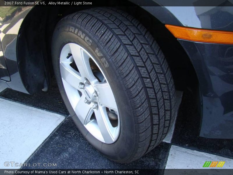 Alloy Metallic / Light Stone 2007 Ford Fusion SE V6