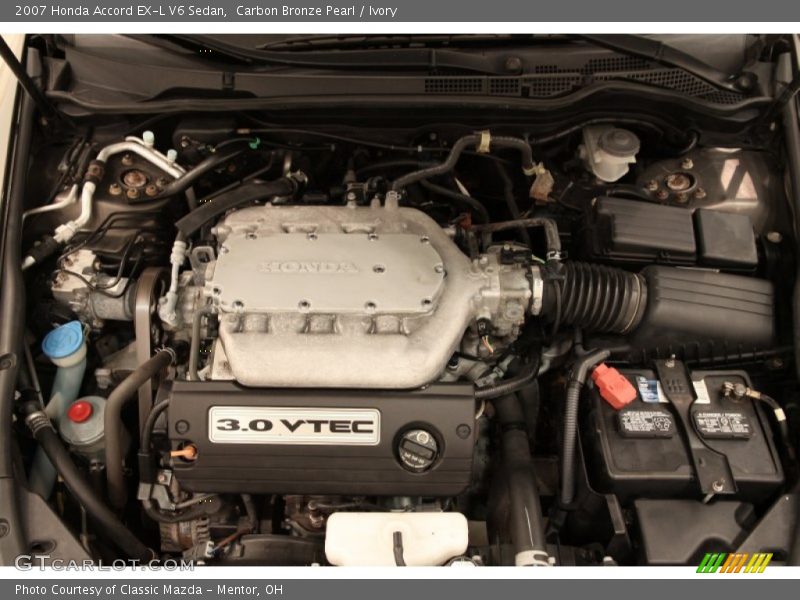 Carbon Bronze Pearl / Ivory 2007 Honda Accord EX-L V6 Sedan