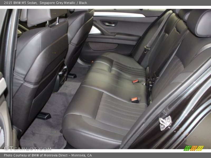Rear Seat of 2015 M5 Sedan