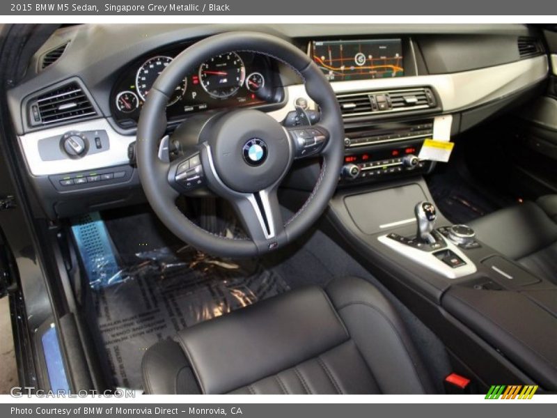 Black Interior - 2015 M5 Sedan 
