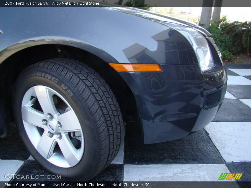 Alloy Metallic / Light Stone 2007 Ford Fusion SE V6