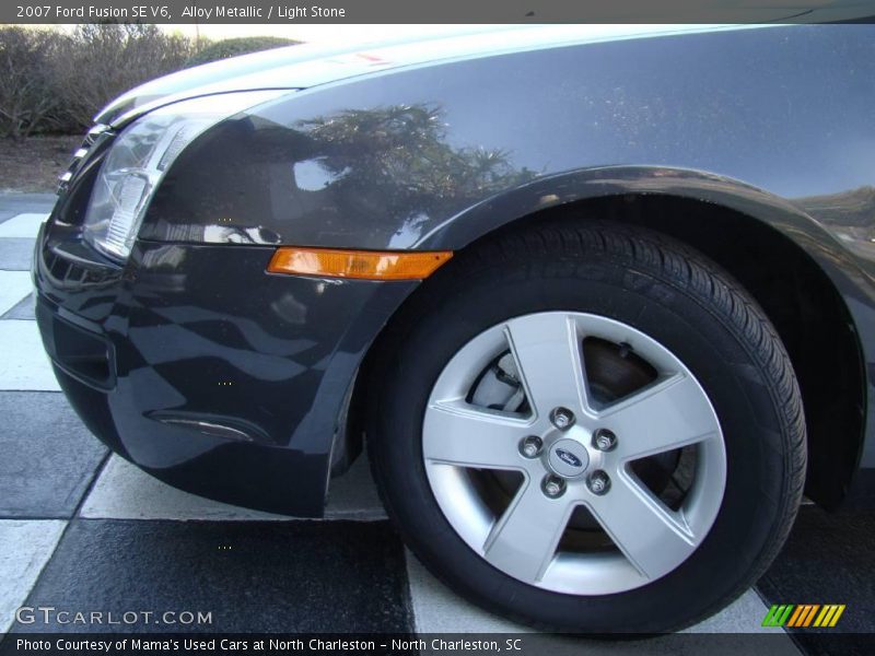 Alloy Metallic / Light Stone 2007 Ford Fusion SE V6