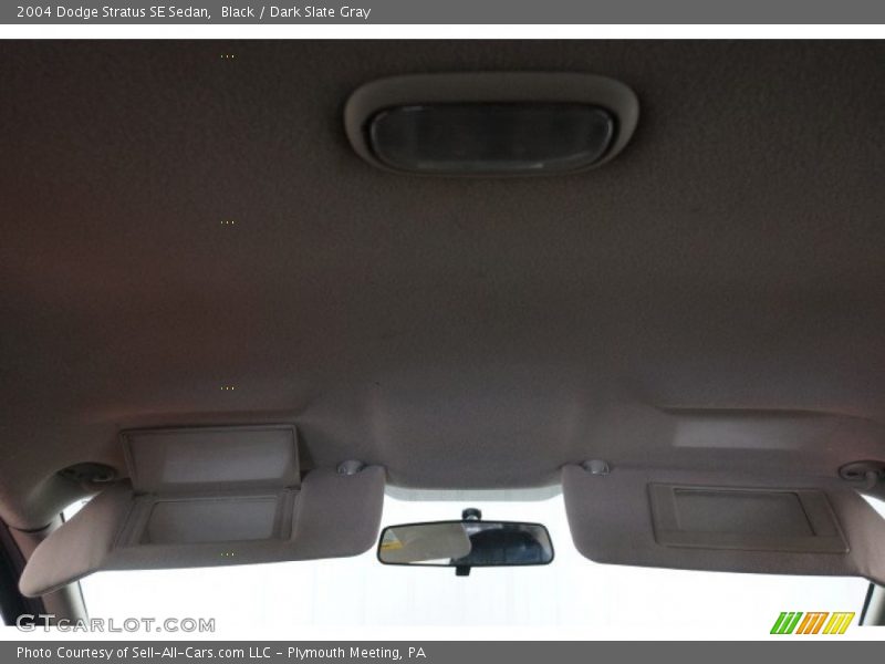 Black / Dark Slate Gray 2004 Dodge Stratus SE Sedan
