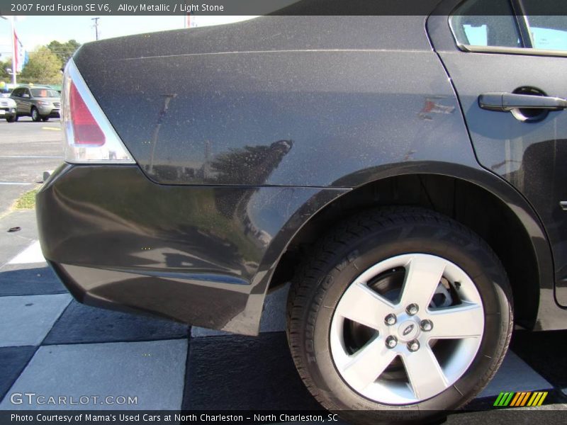 Alloy Metallic / Light Stone 2007 Ford Fusion SE V6