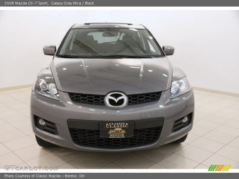 Galaxy Gray Mica / Black 2008 Mazda CX-7 Sport