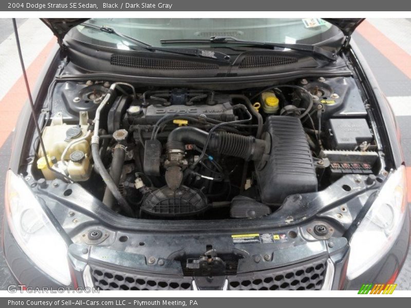 Black / Dark Slate Gray 2004 Dodge Stratus SE Sedan