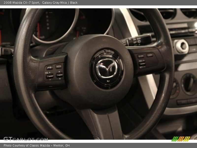 Galaxy Gray Mica / Black 2008 Mazda CX-7 Sport