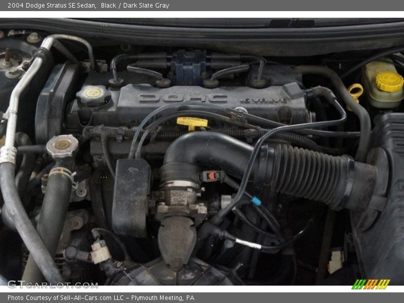 Black / Dark Slate Gray 2004 Dodge Stratus SE Sedan