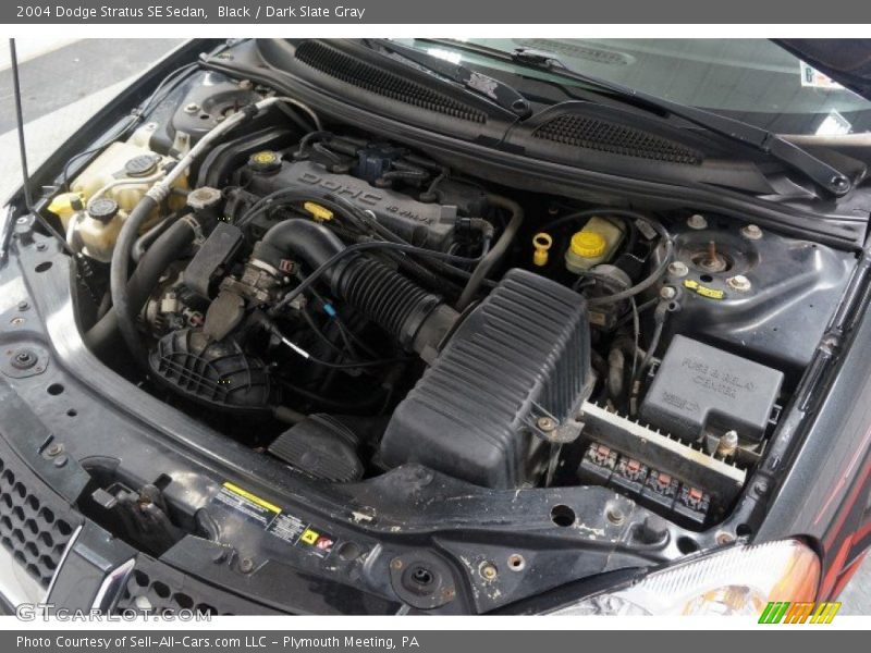 Black / Dark Slate Gray 2004 Dodge Stratus SE Sedan