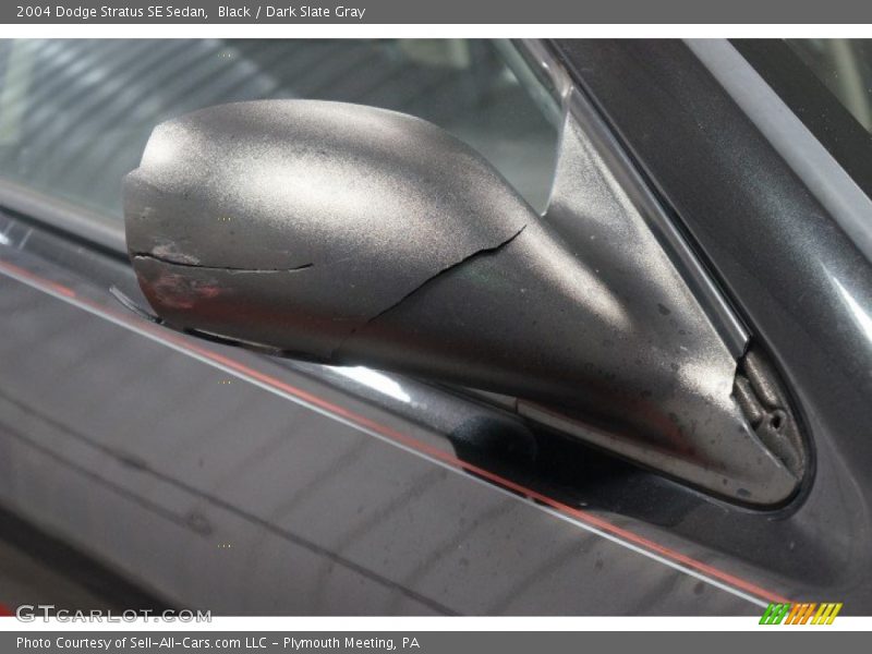 Black / Dark Slate Gray 2004 Dodge Stratus SE Sedan