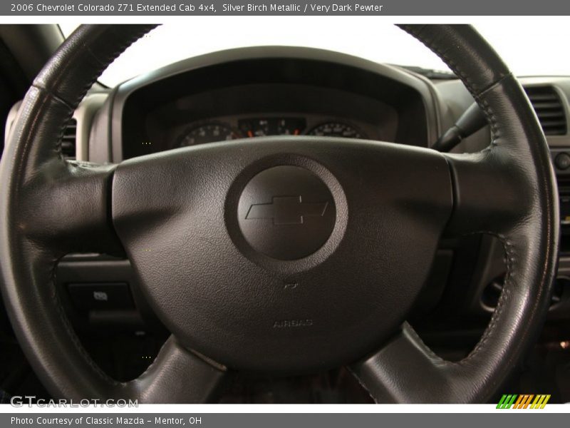 Silver Birch Metallic / Very Dark Pewter 2006 Chevrolet Colorado Z71 Extended Cab 4x4