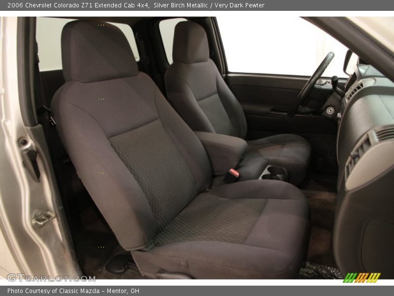 Silver Birch Metallic / Very Dark Pewter 2006 Chevrolet Colorado Z71 Extended Cab 4x4