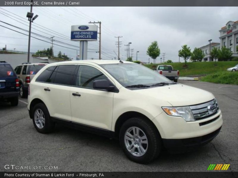 Creme Brulee / Camel 2008 Ford Edge SE