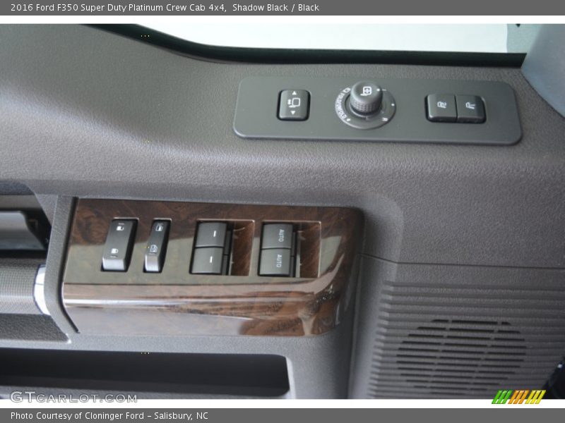 Shadow Black / Black 2016 Ford F350 Super Duty Platinum Crew Cab 4x4