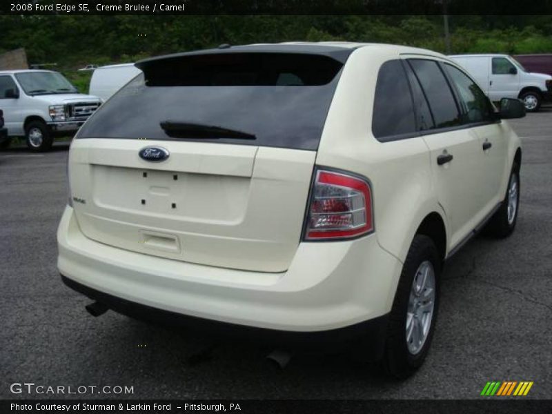 Creme Brulee / Camel 2008 Ford Edge SE