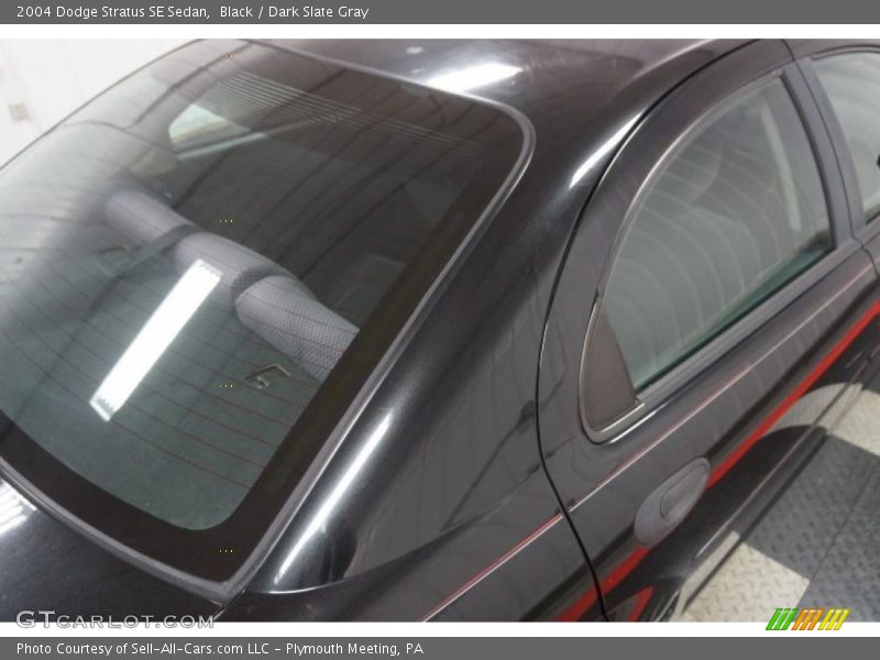 Black / Dark Slate Gray 2004 Dodge Stratus SE Sedan