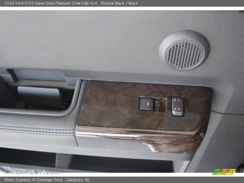 Shadow Black / Black 2016 Ford F350 Super Duty Platinum Crew Cab 4x4