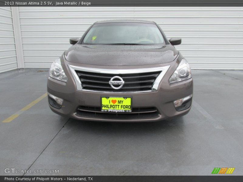 Java Metallic / Beige 2013 Nissan Altima 2.5 SV