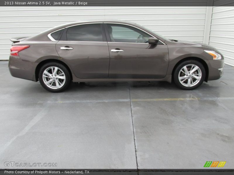 Java Metallic / Beige 2013 Nissan Altima 2.5 SV
