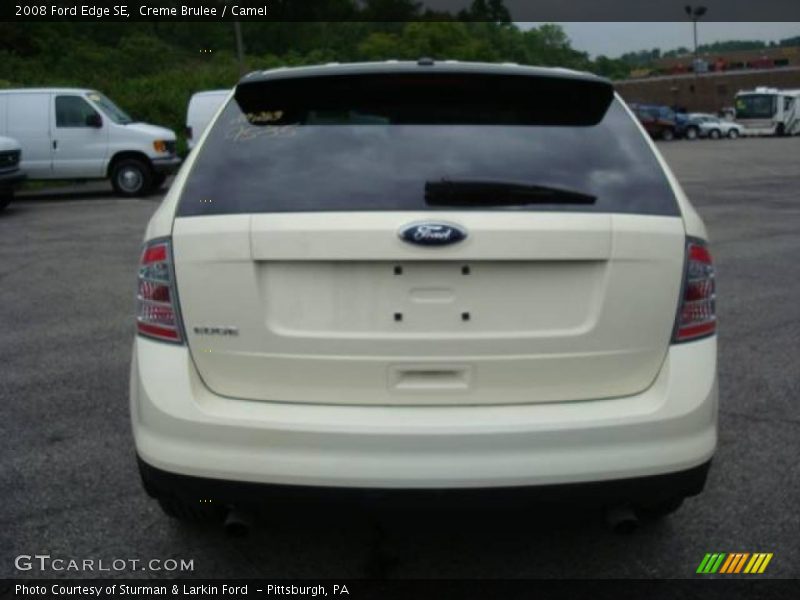 Creme Brulee / Camel 2008 Ford Edge SE