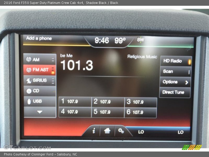 Shadow Black / Black 2016 Ford F350 Super Duty Platinum Crew Cab 4x4