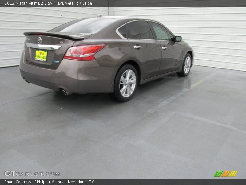 Java Metallic / Beige 2013 Nissan Altima 2.5 SV