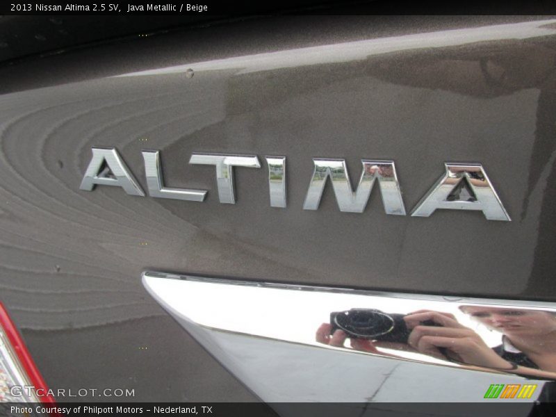 Java Metallic / Beige 2013 Nissan Altima 2.5 SV