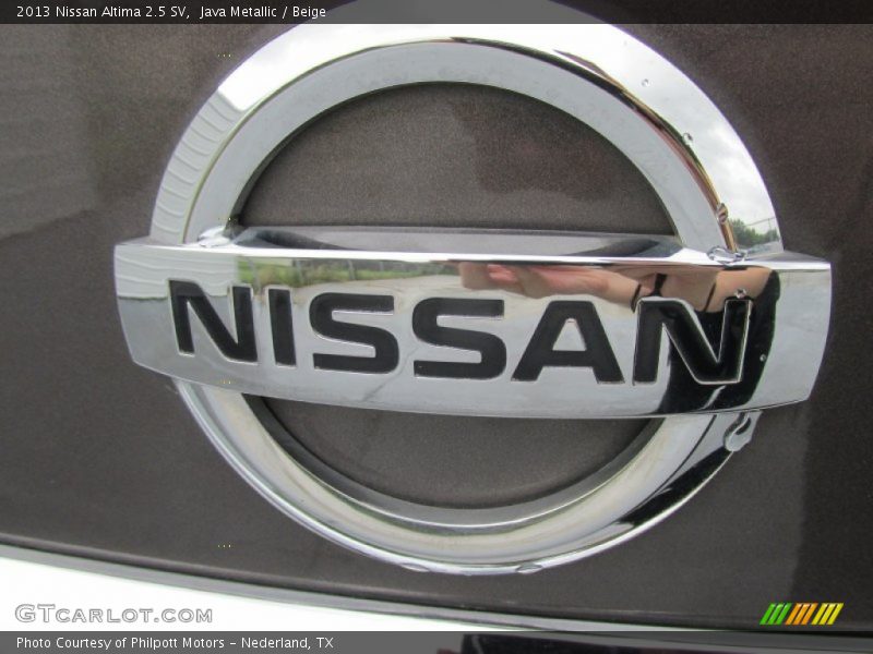 Java Metallic / Beige 2013 Nissan Altima 2.5 SV
