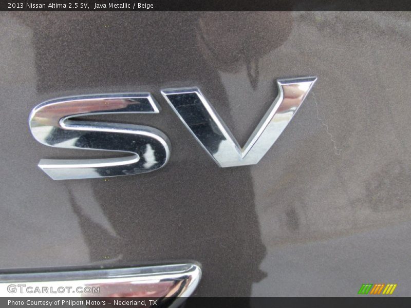 Java Metallic / Beige 2013 Nissan Altima 2.5 SV