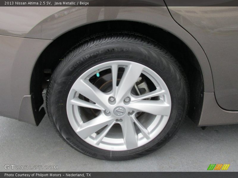 Java Metallic / Beige 2013 Nissan Altima 2.5 SV