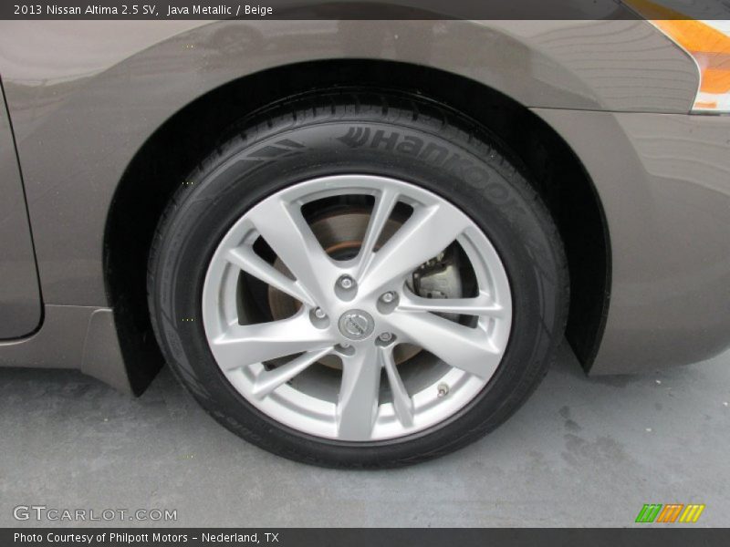 Java Metallic / Beige 2013 Nissan Altima 2.5 SV