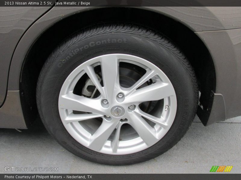 Java Metallic / Beige 2013 Nissan Altima 2.5 SV