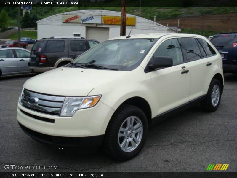 Creme Brulee / Camel 2008 Ford Edge SE
