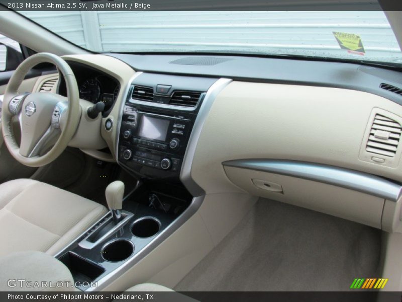 Java Metallic / Beige 2013 Nissan Altima 2.5 SV