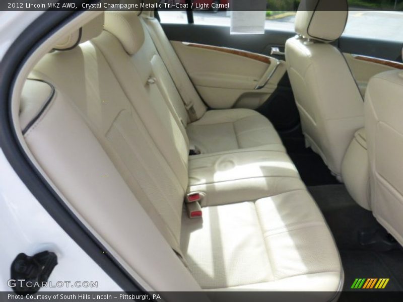 Crystal Champagne Metallic Tri-Coat / Light Camel 2012 Lincoln MKZ AWD