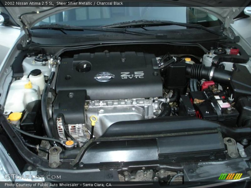 Sheer Silver Metallic / Charcoal Black 2002 Nissan Altima 2.5 SL